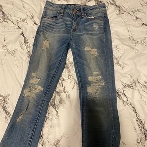 American Eagle Hi-Rise Jegging Crop jeans